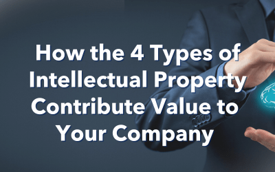 How the Four Types of Intellectual Property Contribute Value to Your Company 
